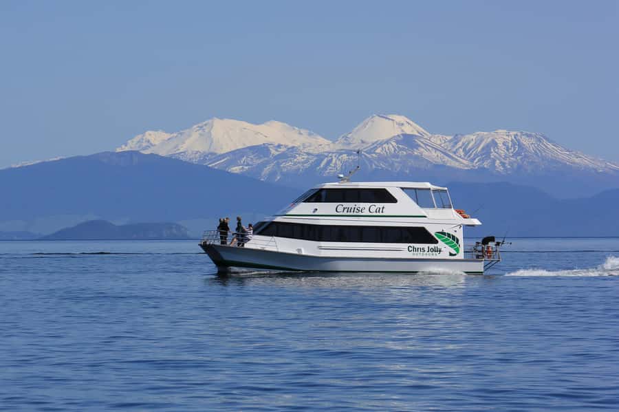 Lake Taupo: Maori Rock Carvings 10.30 AM 1.5-Hour Cruise - Leaving Berth 4 at 10:30 AM