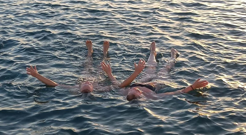 Larnaca: Sunset Cruise with Unlimited Wine & Beers - Looking below the surface in the underwater cabin