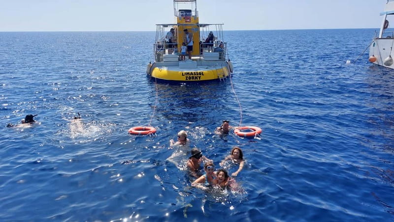 Larnaca: Yellow Submarine Mini Cruise with a Swim Stop - From Larnaca Marina to the open water