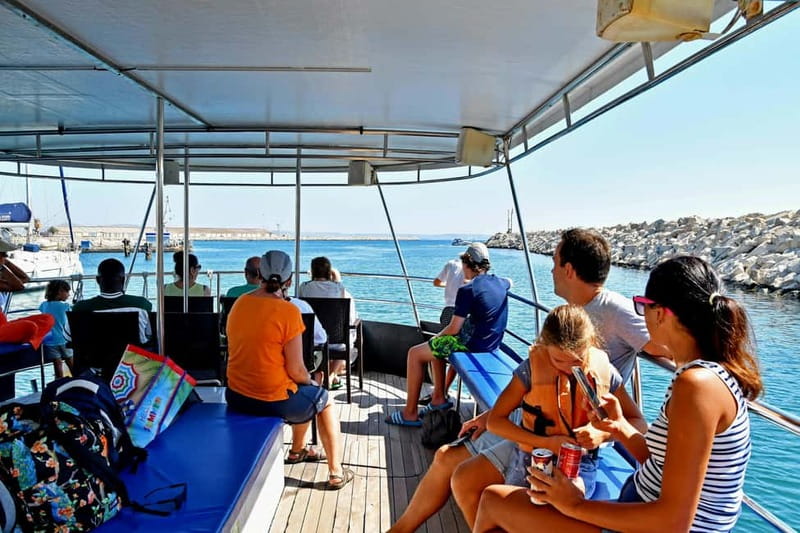 Larnaca: Yellow Submarine Mini Cruise with a Swim Stop - What the crew and boat add to the trip