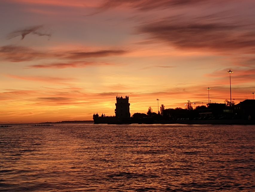 Lisbon: Champagne Sailing Tours - Christ the King across the Tagus