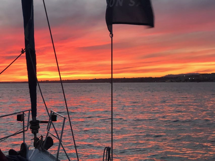 Lisbon: Enjoy a Sunset or Night Tagus River Sailboat Cruise - Passing the Monument to the Discoveries