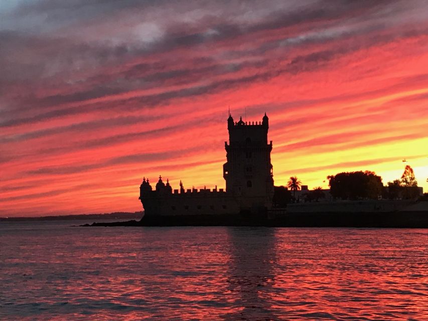 Lisbon: Enjoy a Sunset or Night Tagus River Sailboat Cruise - Belém Tower From the River