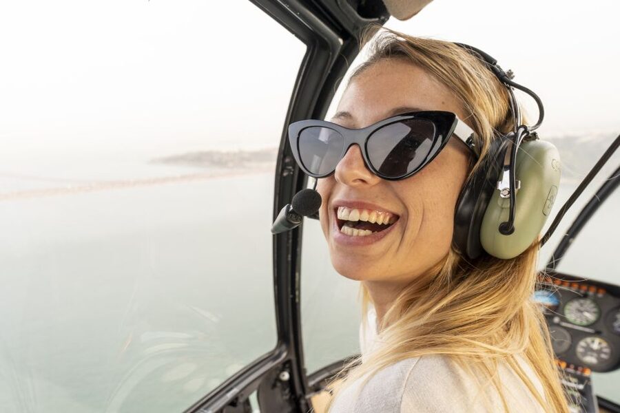 Lisbon: Helicopter Ride, Boat Trip, & Old Town Walking Tour - Returning to Lisbon by air-conditioned van