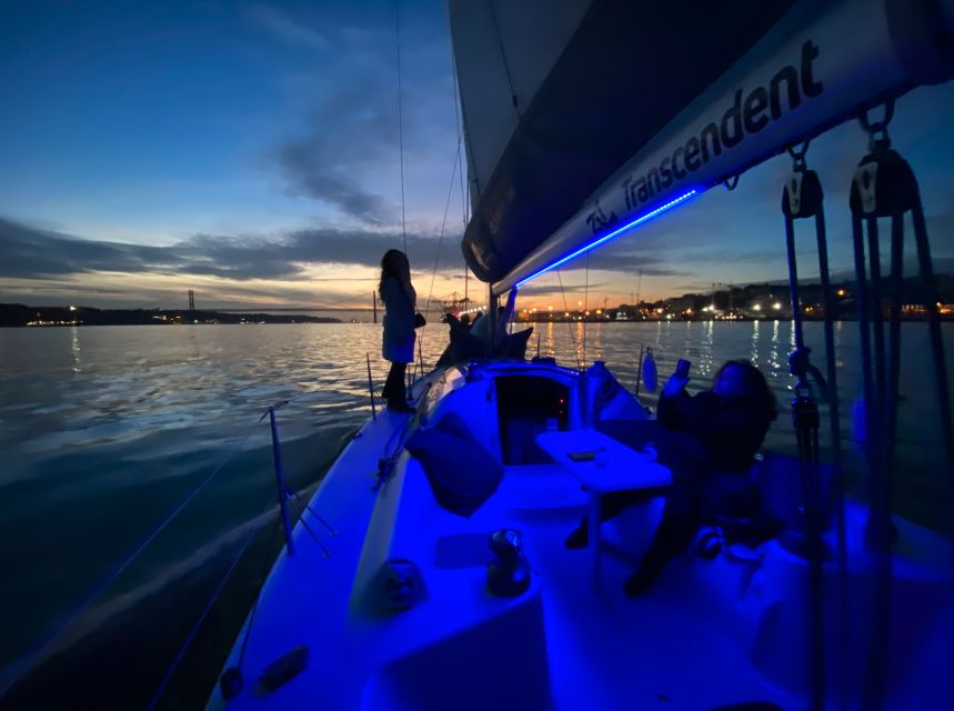 Lisbon: Sailboat Tour w/ Local Guide and Open Bar Green Wine - Across to Almada for the changing view