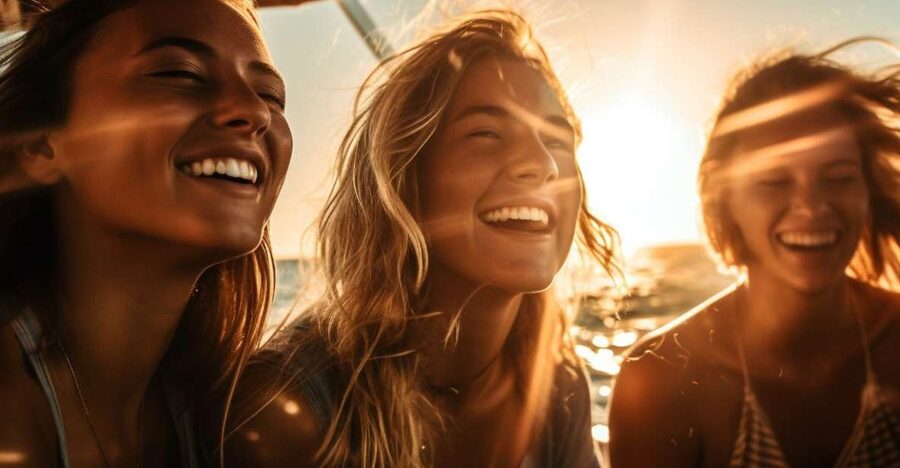 Lisbon: Sunset Boat Party Cruise with DJ and Open Bar - A sunset party with Lisbon as the backdrop