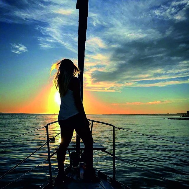 Lisbon: Sunset Sailing Cruise with Wine - Lisbon’s waterfront from the Tagus