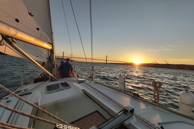 Lisbon: Sunset Sailing with Portuguese Wine and History - Praça do Comércio from the water