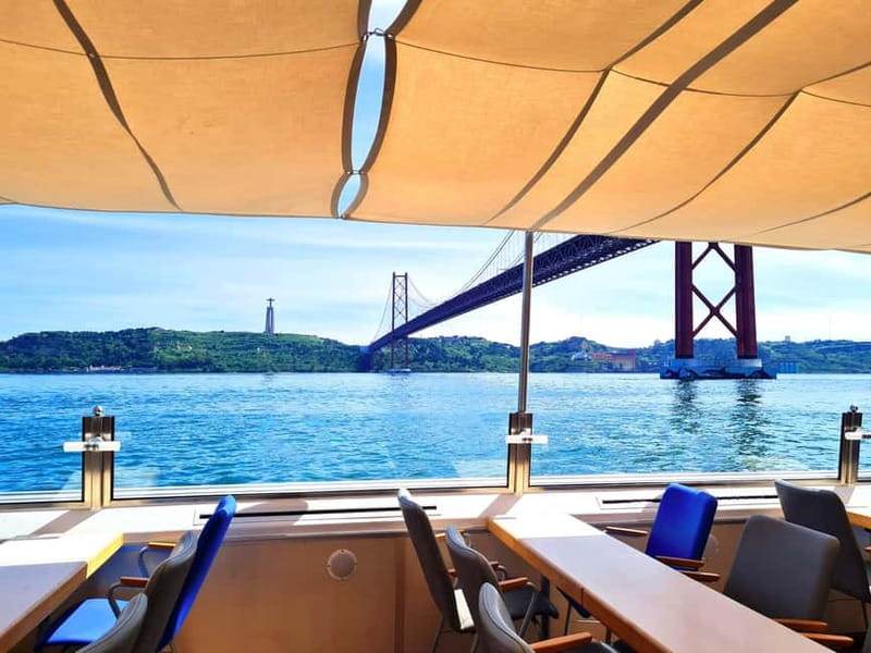 Lisbon: Tejo River Sightseeing Cruise - Leaving Commerce Square and crossing Lisbon’s waterfront