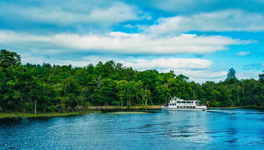 Loch Lomond: Scottish Highlands Sightseeing Cruise - Sailing past historic shores