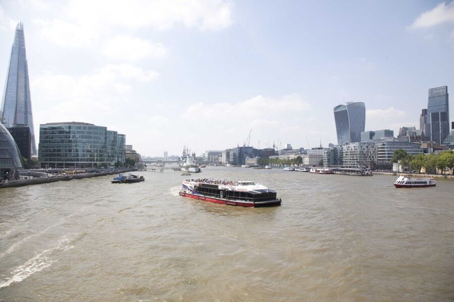 London: Afternoon Tea Cruise on the River Thames - The Shard, London Eye, and Parliament