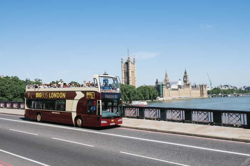 London: Big Bus Hop-on, Hop-off with Optional River Cruise - Use the Blue Route for Palaces, Museums, and West London