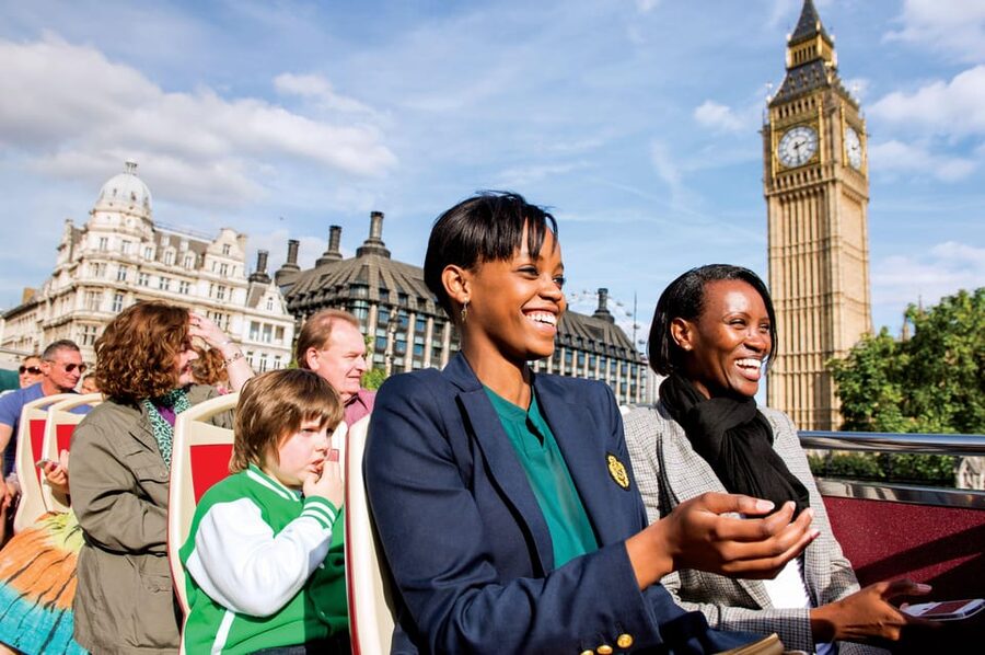 London: Big Bus Hop-on, Hop-off with Optional River Cruise - See London Lit Up on the Evening Tour