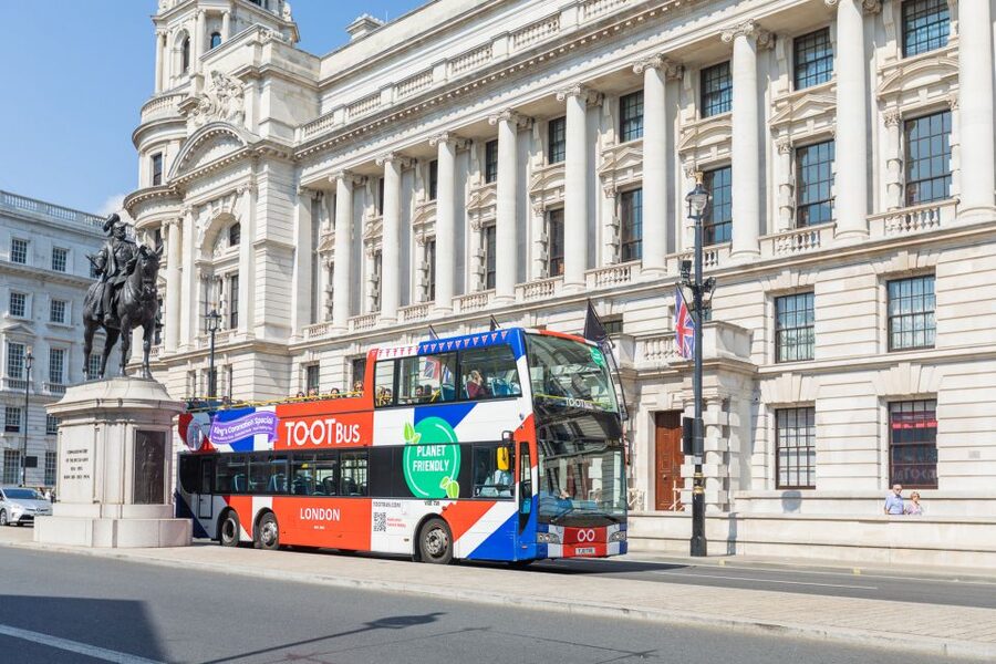 London: Tootbus Hop-on Hop-off (Optional River Cruise) - Green Route: a shorter seasonal option
