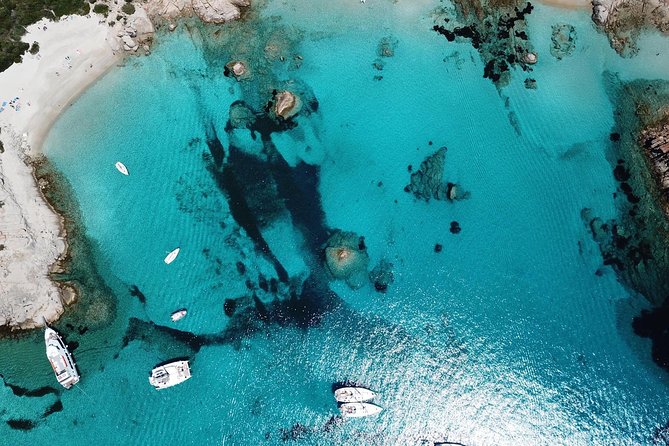 Luxury catamaran from Porto Rafael-Palau to the Maddalena Archipelago - Porto della Madonna and the Manto della Madonna