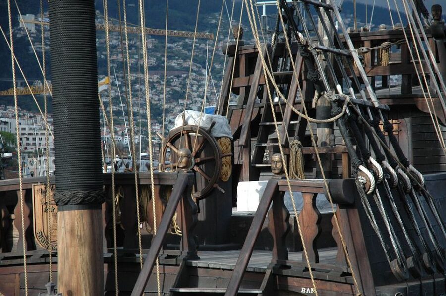 Madeira Pirate Ship: 3-Hour Boat Trip - Anchoring beneath Cabo Girao