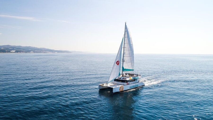 Malaga: Sailing Catamaran with Swimming and Paella Lunch - Key points at a glance