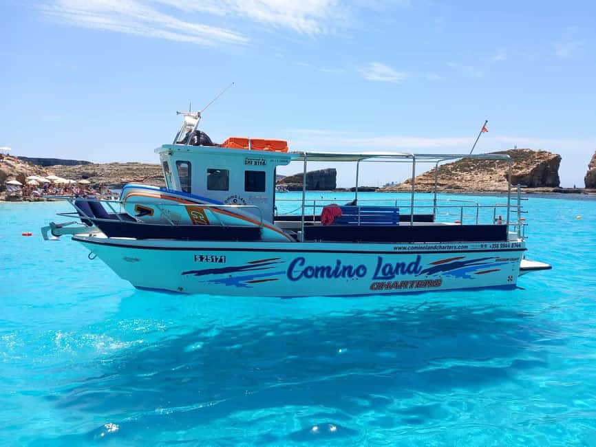 Malta: Blue Lagoon, Crystal Lagoon & Sea Caves Boat Tour - Blue Lagoon: famous, beautiful, and busy