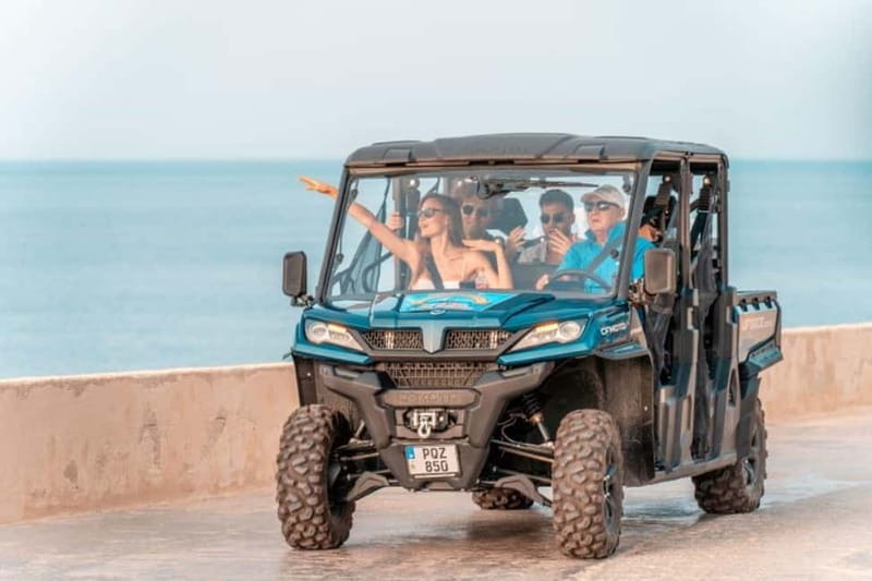 Malta: Blue Lagoon & Sea Caves Boat Trip & Gozo Buggy Tour - Crystal Lagoon and Blue Lagoon: beautiful water, busy timing