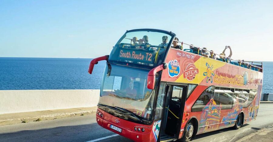 Malta: City Sightseeing HOHO Bus Tour & Optional Boat Tour - Valletta, Sliema, and changing routes