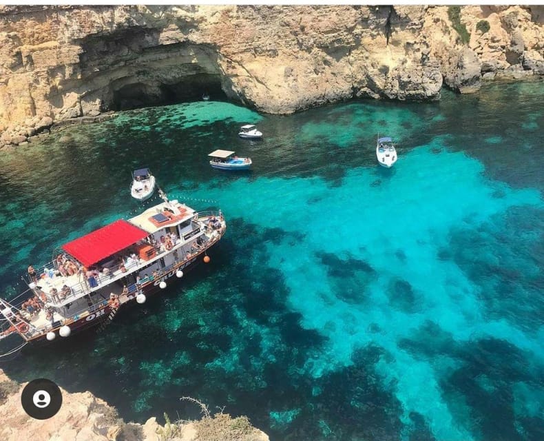 Malta: Gozo Comino and Blue Lagoon Boat Tour with Swim Stop - The return route past Elephant Head Rock