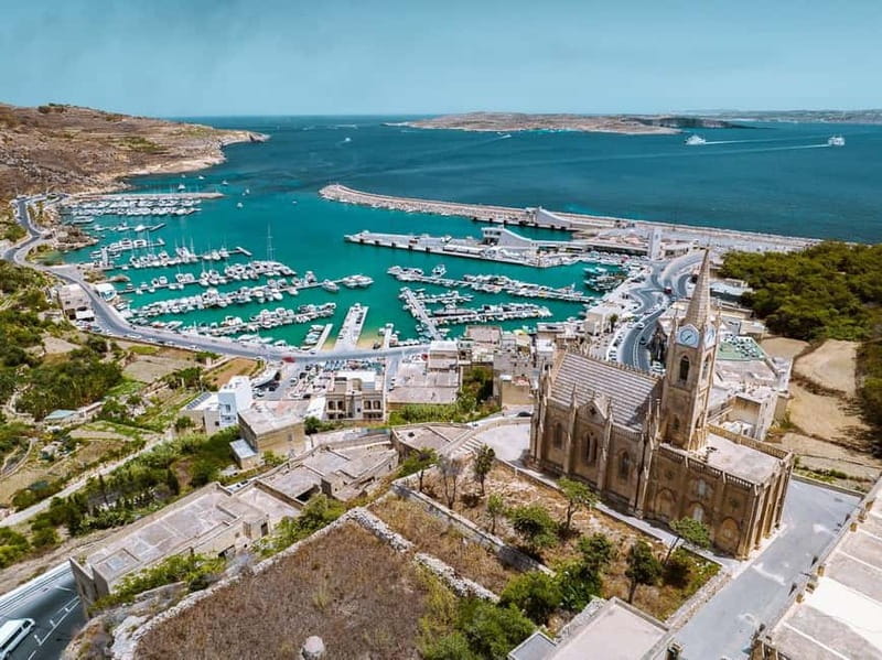 Malta: Gozo, Comino Island and Blue Lagoon Cruise - Santa Maria Caves and the return to Bugibba