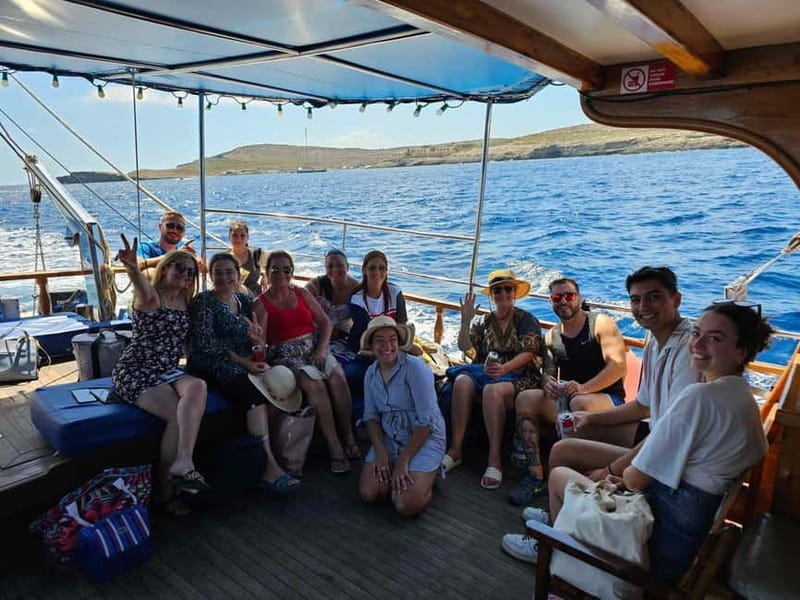 Malta: Gozo, Comino Island and Blue Lagoon Cruise - Boat comfort, food, and onboard details