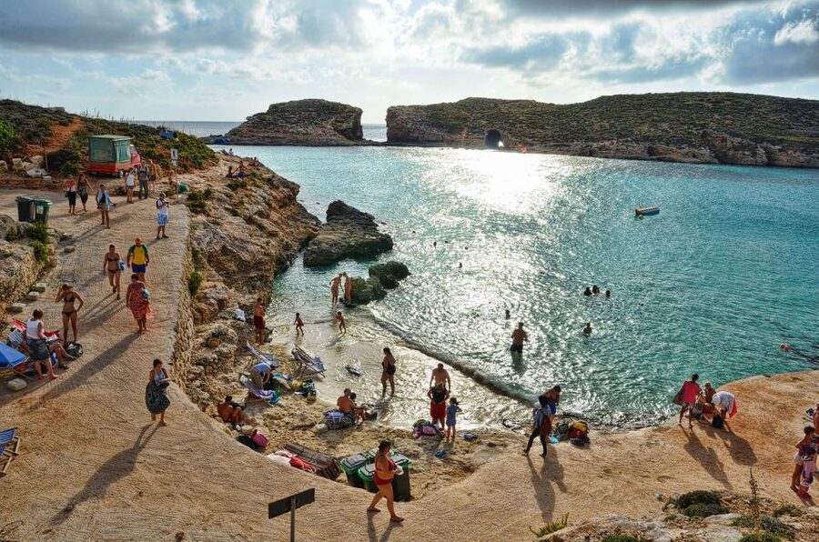 Malta: Sunset Cruise to the Blue Lagoon - Cruising past St. Paul’s Island and Malta’s northern coast