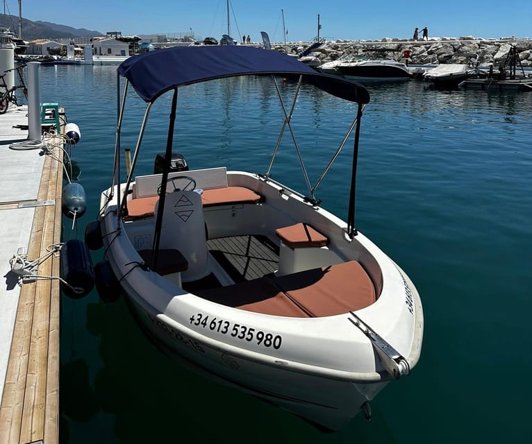 Marbella: Puerto Banús Boat Rental with No License Needed - Setting Up the Boat Before Departure