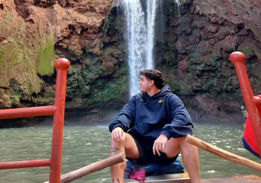 Marrakech: Day Tour to Ouzoud Waterfalls with Boat Trip - The climb back and return to Marrakech
