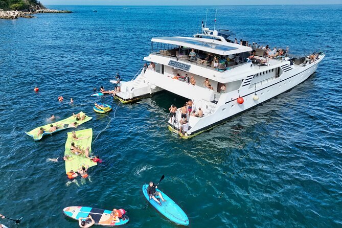 Mega Yacht ALL INCLUSIVE Yelapa Waterfall & Snorkeling Adventure - Yelapa Beach and the Waterfall Walk