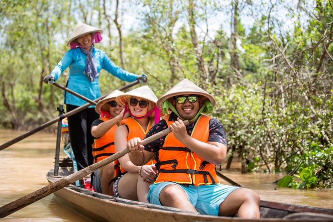 Mekong Delta Discovery Tour from Ho Chi Minh - A Xe Loi ride through the island villages