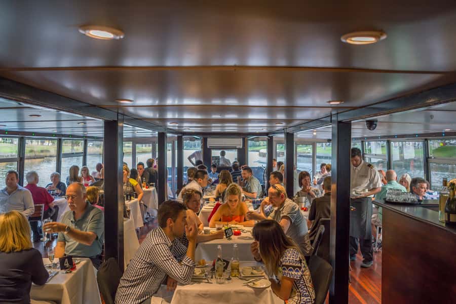 Melbourne: 4-Course Dinner Cruise with Drinks - Dessert, cheese, coffee, and the final drink