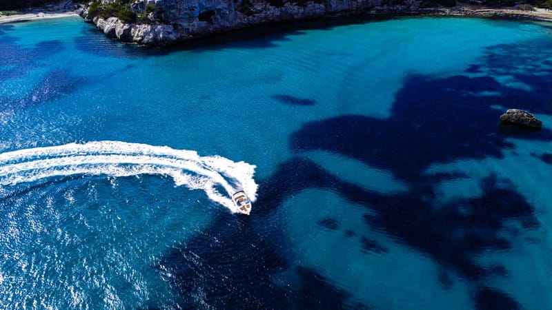 Menorca: Hidden Gems of South Coast Cruise - Starting at mooring number 85 in Cala Galdana