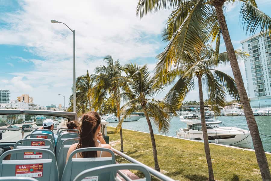Miami: Hop-on Hop-off Open-top Bus Tour and Optional Cruise - Quick reasons to consider this Miami bus tour