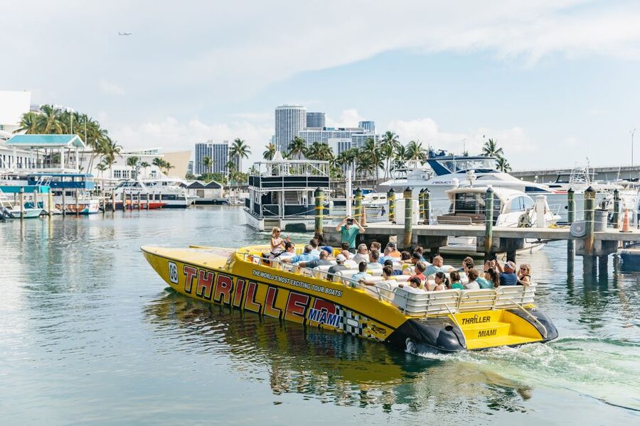 Miami: Sightseeing Speedboat Tour - South Beach looks different from the Atlantic