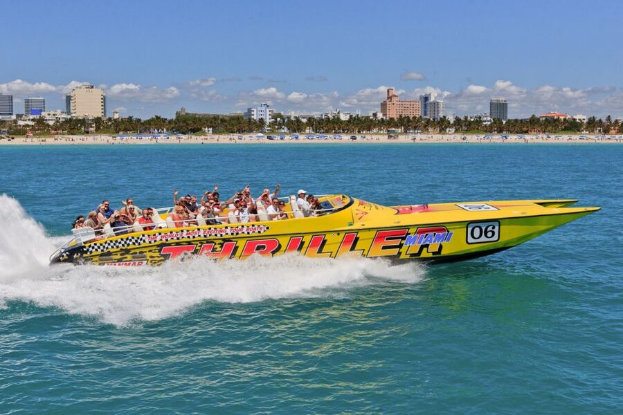Miami: Sightseeing Speedboat Tour - The open-ocean run is the real thrill