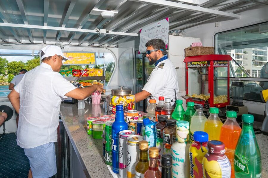 Miami: The Original Millionaire’s Row Cruise - Drinks, snacks, and onboard comfort