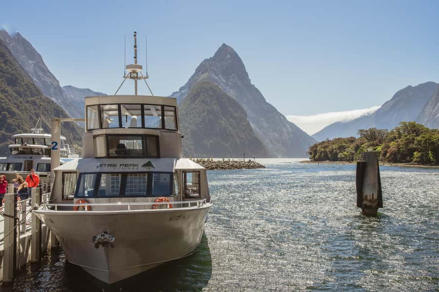 Milford Sound: 2-Hour Small Boat Scenic Cruise - Reaching the Tasman Sea: the one rough patch