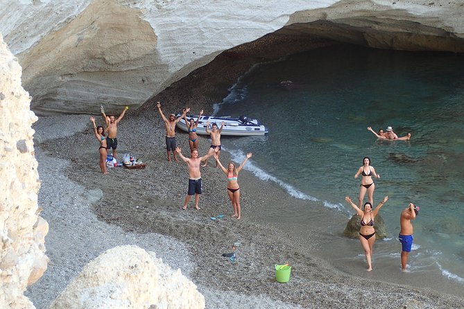 Milos Small-Group Full-Day Cruise with Snorkelling and Lunch - Kleftiko delivers the big Milos moment
