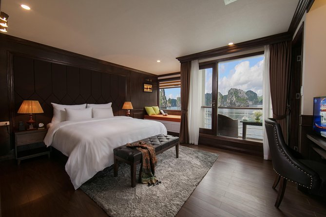 Mon Chéri Cruise 5 star: Unique 2 Days Tuan Chau - Halong bay - Lan Ha Bay - Ha Long Bay scenery and the value of two days