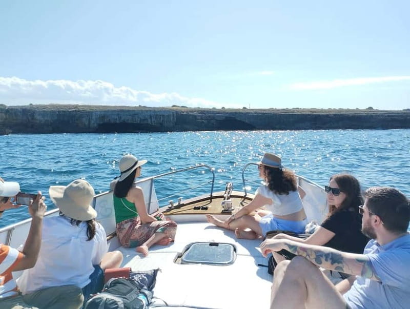Monopoli: 2.5 Hour Boat Tour to the Polignano a Mare Caves - Monopoli from the sea, then west toward Polignano