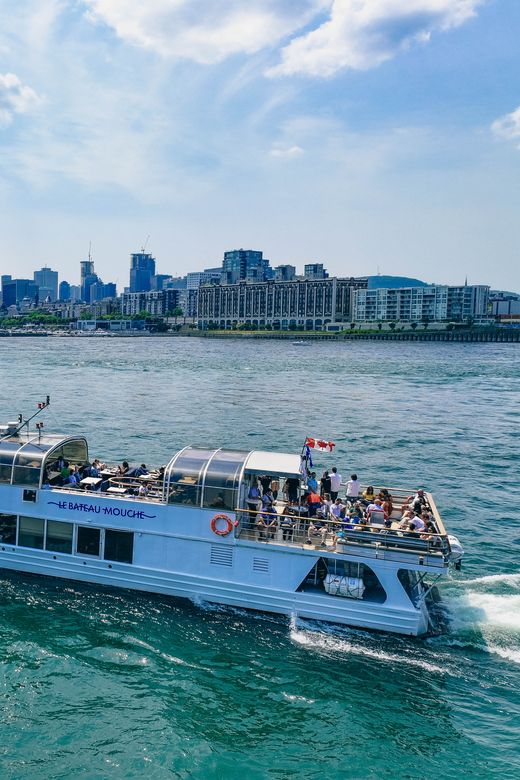 Montreal: Le Bateau-Mouche St. Lawrence Sightseeing Cruise - What you see from the Old Port