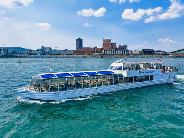 Montreal: Le Bateau-Mouche St. Lawrence Sightseeing Cruise - A stable boat with three ways to sit