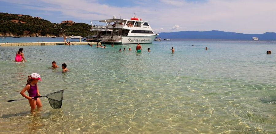 Mount Athos Glassbottom Cruise with Ammouliani Island visit - Starting at Ouranoupoli’s old port