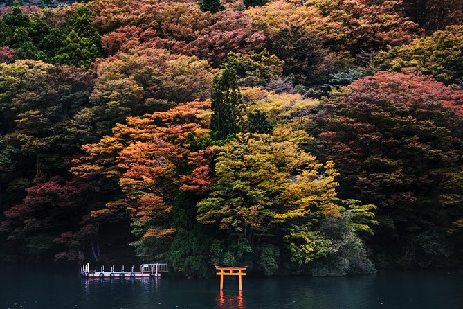 Mt Fuji & Hakone Cruise, Drum Show Bullet Train 1 Day from Tokyo - Lake Ashi by boat: a calmer middle section