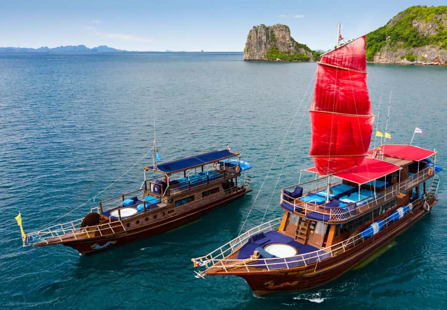 Mu Ko Ang Thong Park: Semi-private Sunset Cruise Tour - Morning pickup and a relaxed start at sea