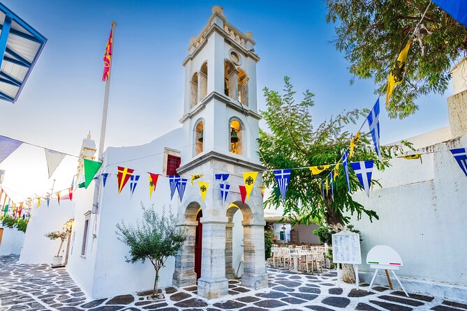 Mykonos: Small Group Tour for Cruise Passengers —Port Pickup - Ano Mera and Panagia Tourliani