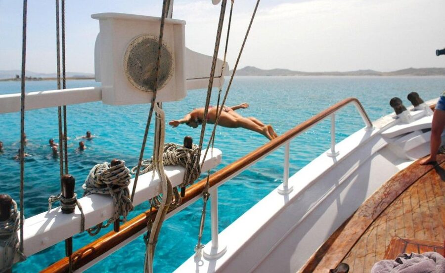 Mykonos: Sunset Party Boat Cruise with 1 Drink - Setting out from Mykonos Old Port at 5:30 PM