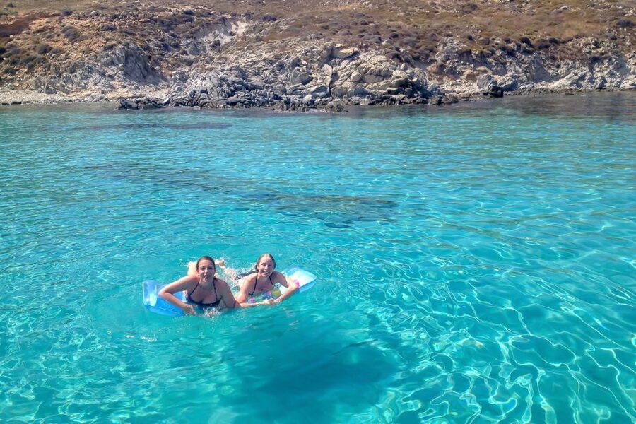 Mykonos: Yacht Cruise to Rhenia and Guided Tour of Delos - Rhenia, the day’s best pause